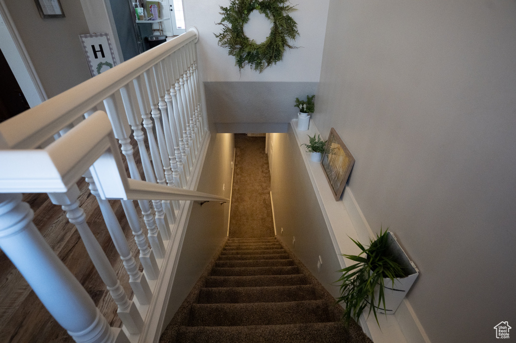 View of stairway