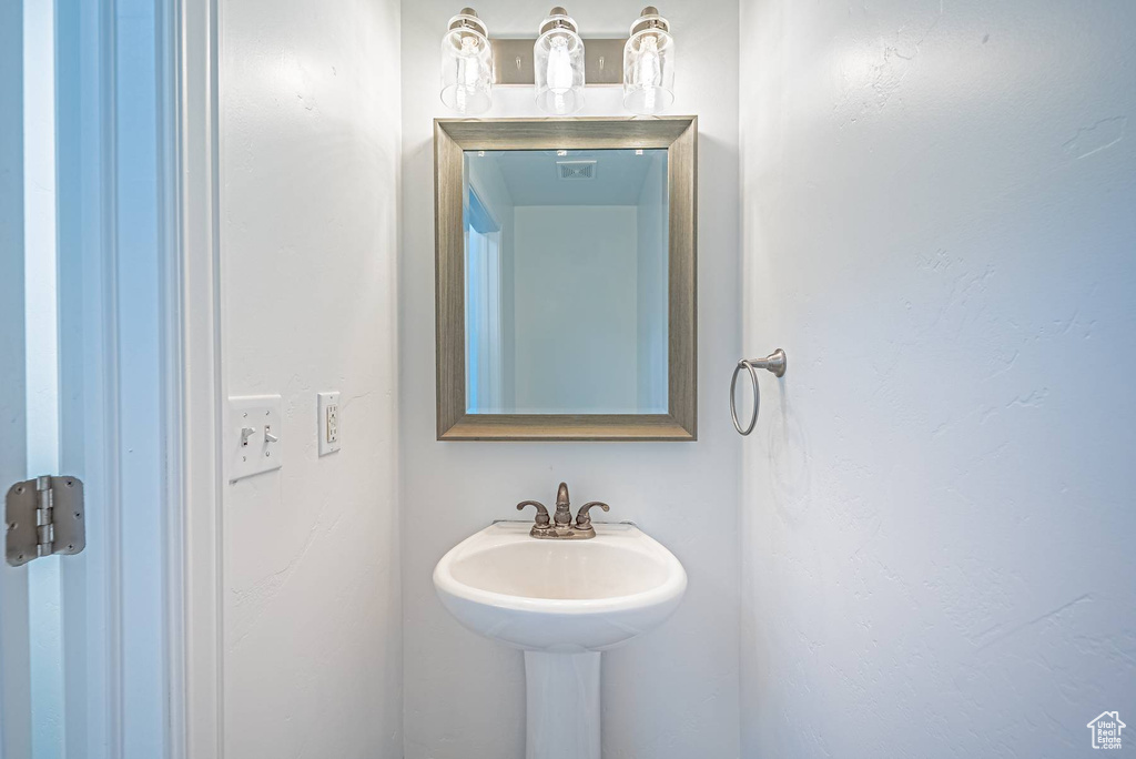 View of bathroom