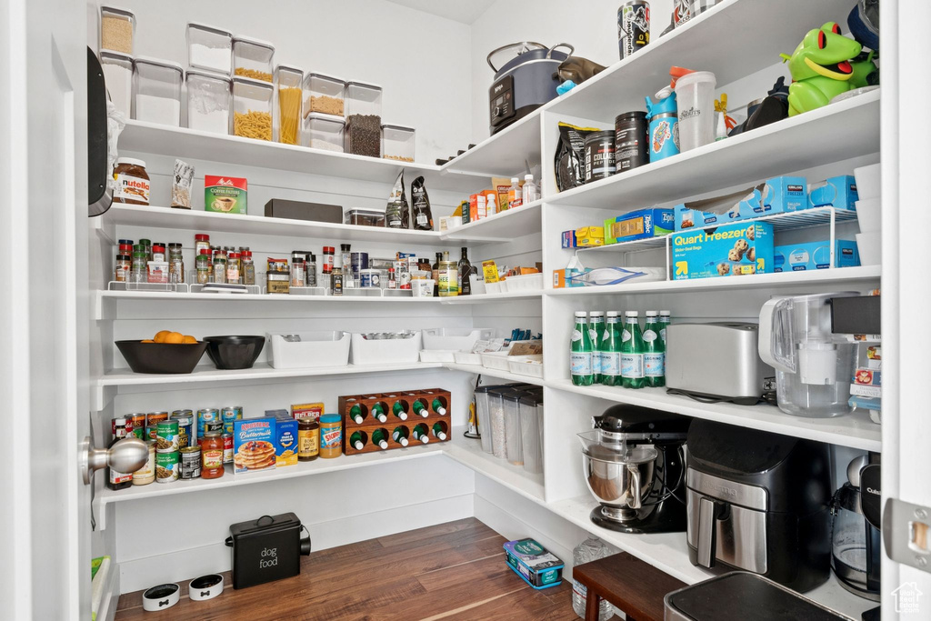 View of storage area