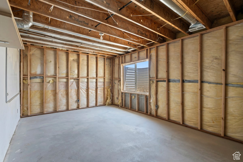 View of basement