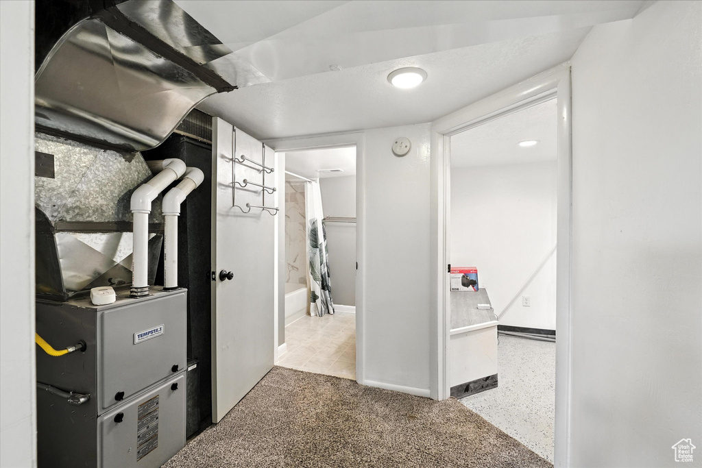 View of utility room