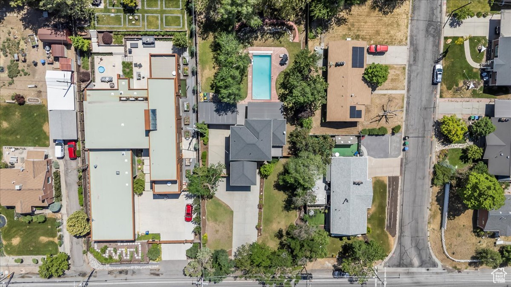 Aerial overview of property\'s location