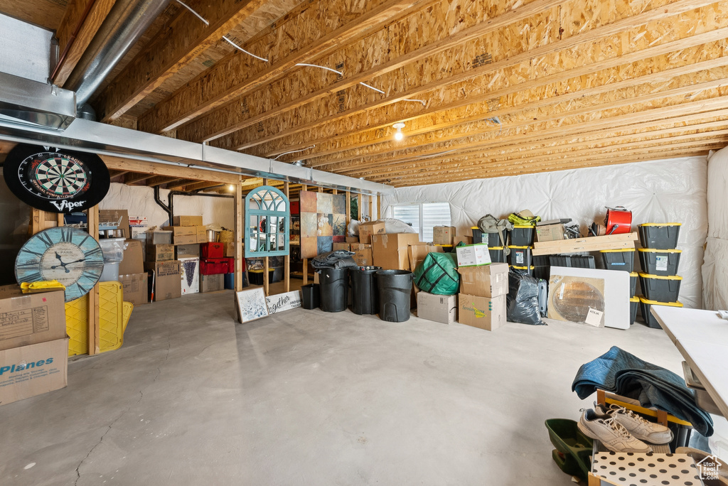 View of basement
