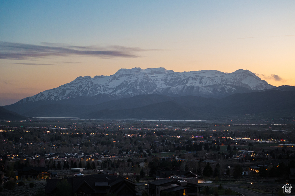 View of mountain backdrop