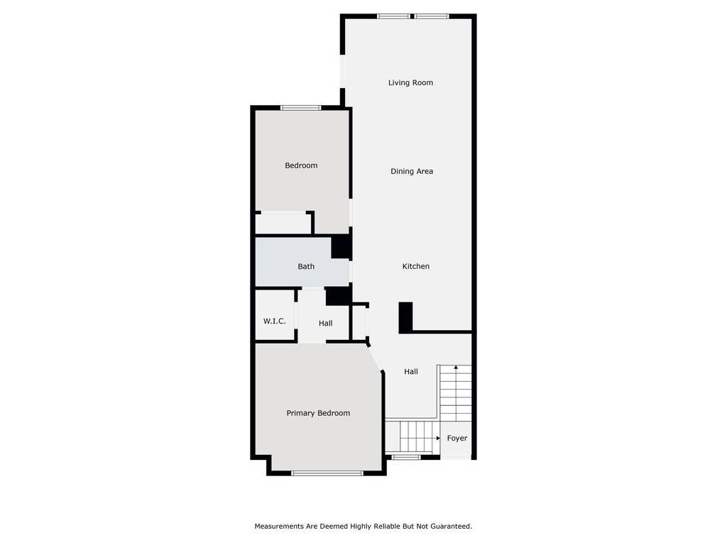 View of room layout