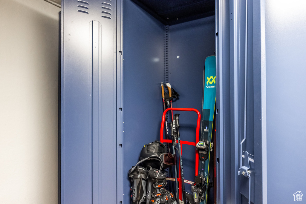 View of utility room