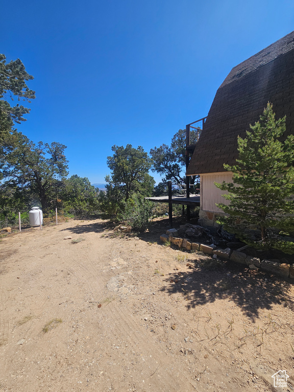 View of yard
