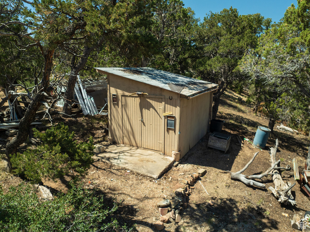 View of shed