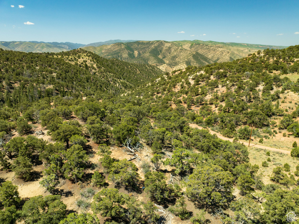 View of mountain backdrop