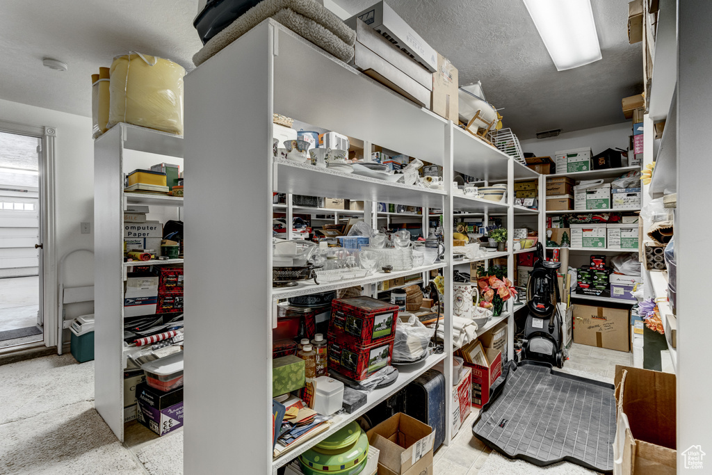 View of storage area