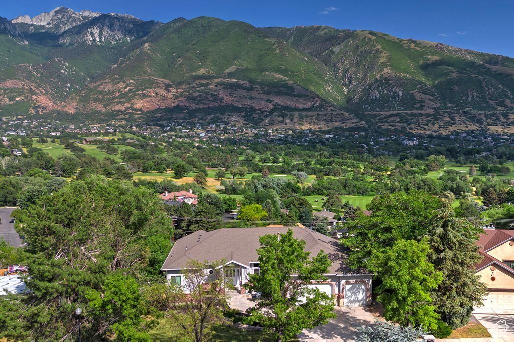 View of mountain backdrop