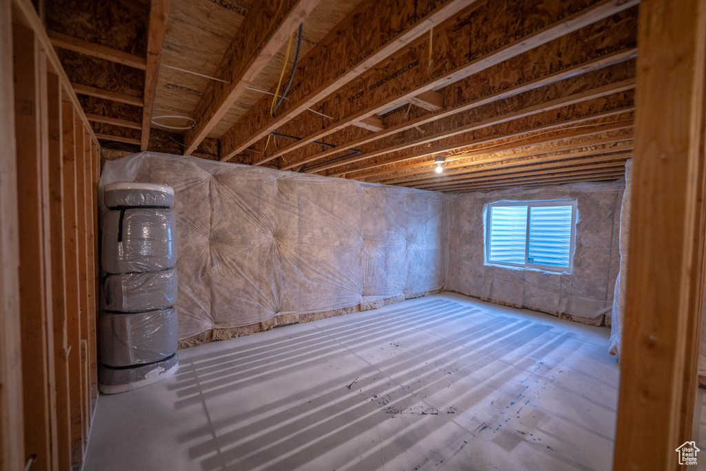 View of basement