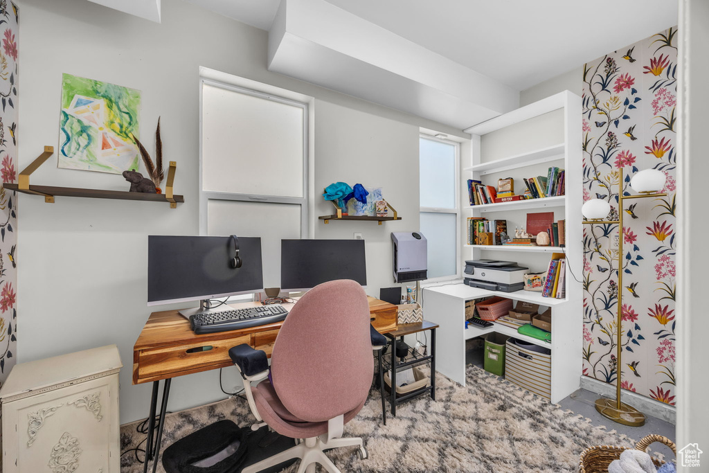 View of home office