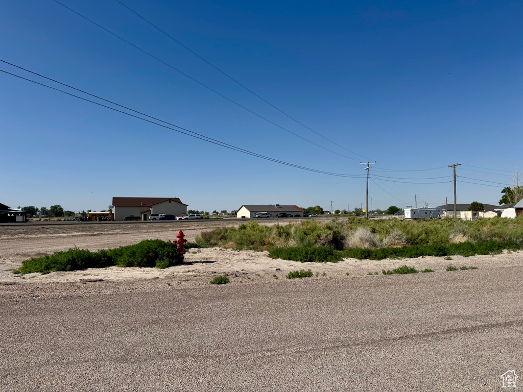 View of asphalt road
