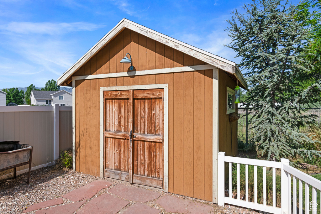 View of shed