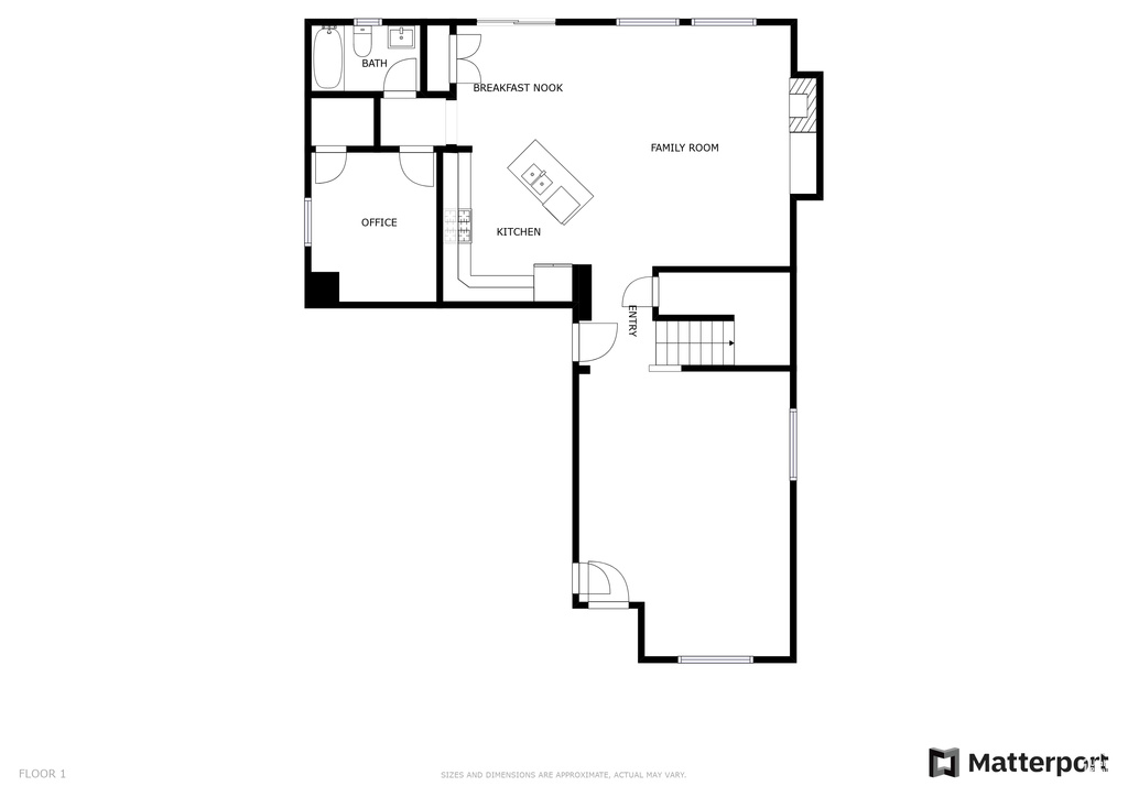 View of home floor plan