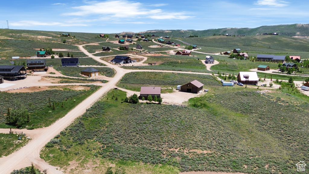 View of property location featuring rural landscape and mountains