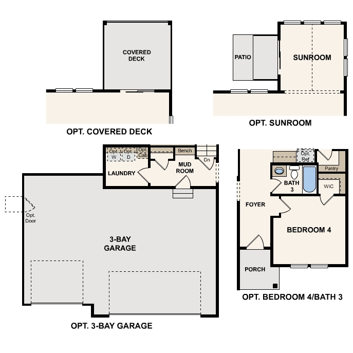 View of floor plan / room layout