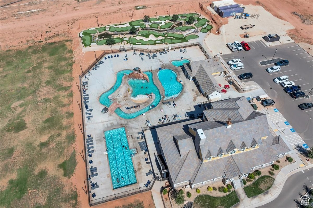 Drone / aerial view