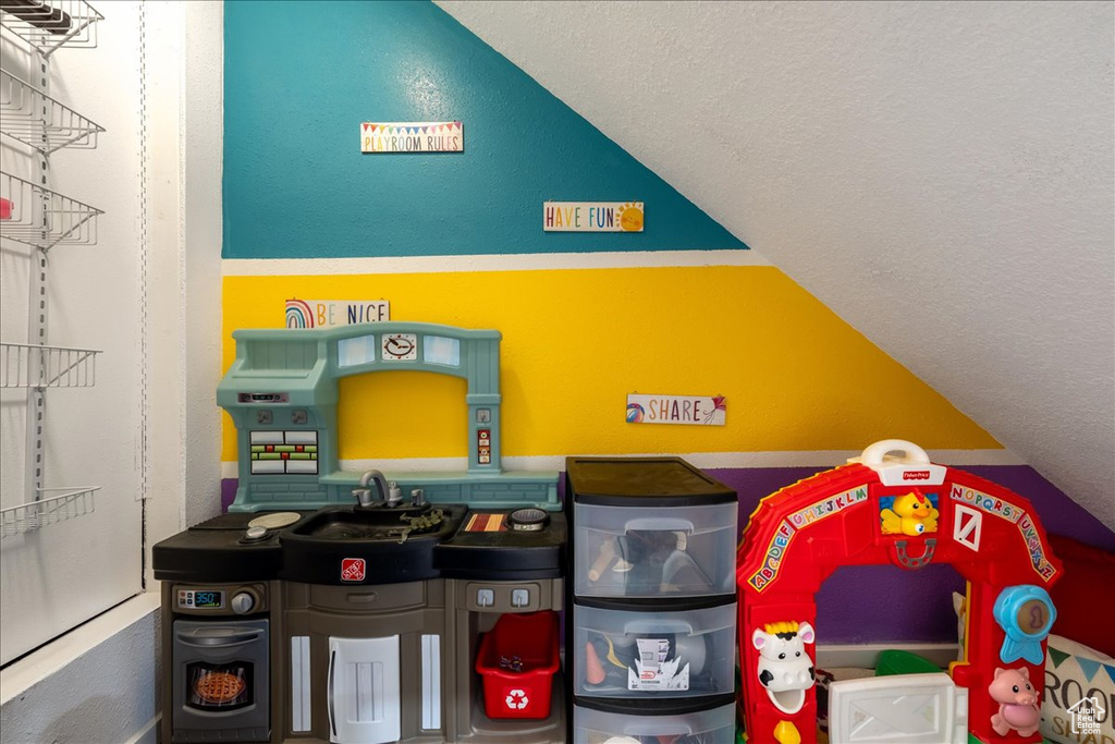 Interior space with a sink