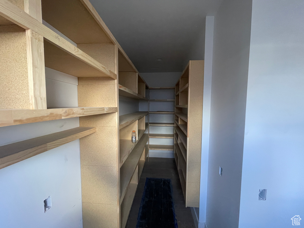 View of storage room