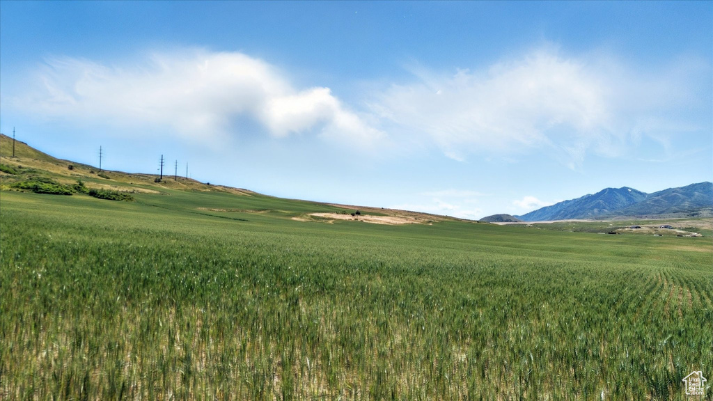 View of mountain backdrop