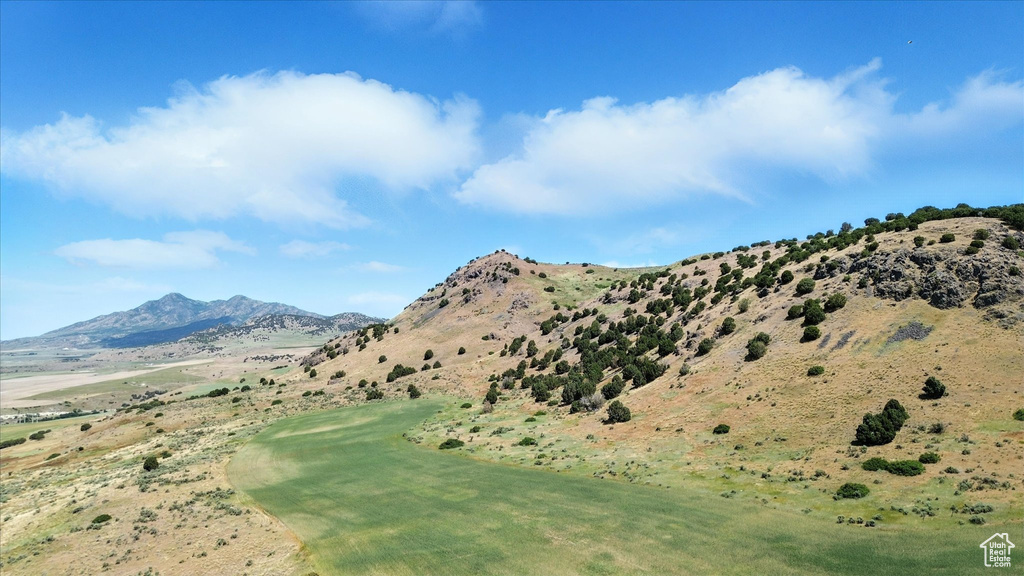 View of mountain backdrop