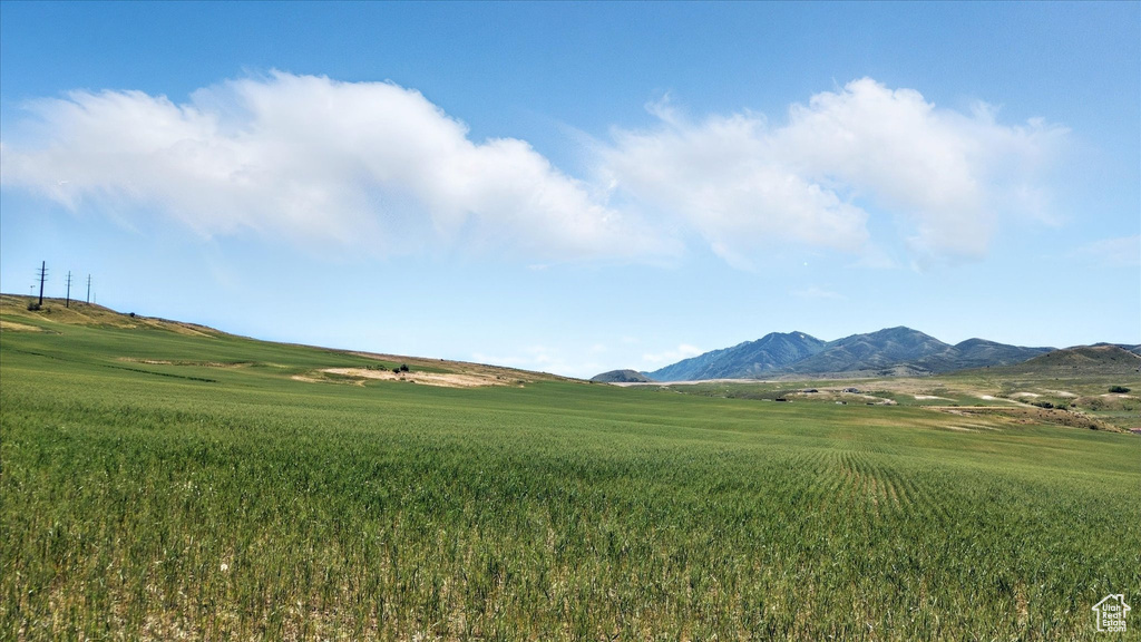 View of mountain backdrop