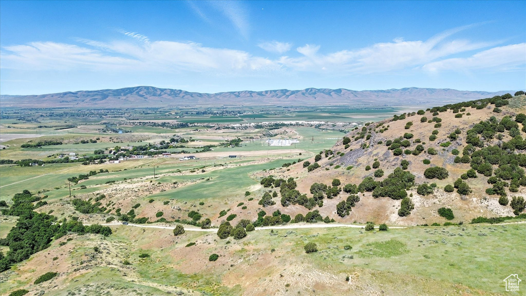 View of mountain background