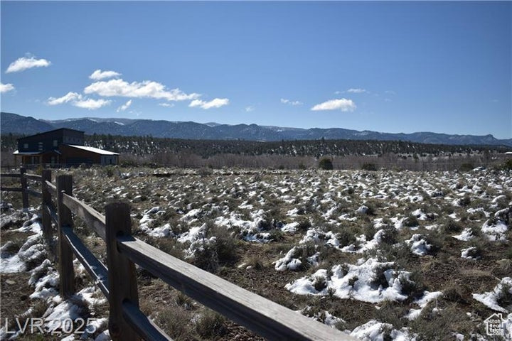 View of mountain backdrop