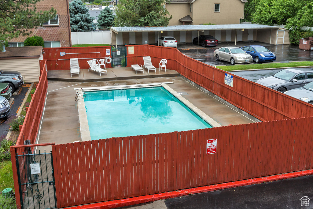 View of community pool