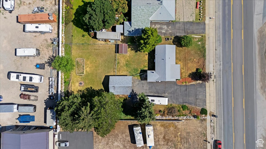 Aerial overview of property's location