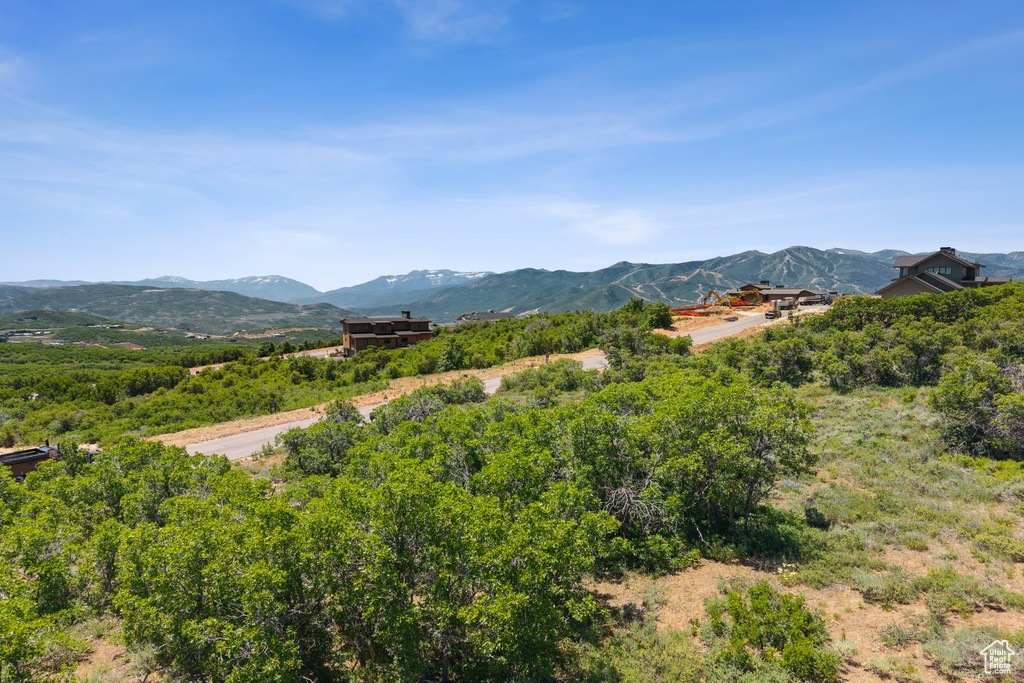 View of mountain backdrop