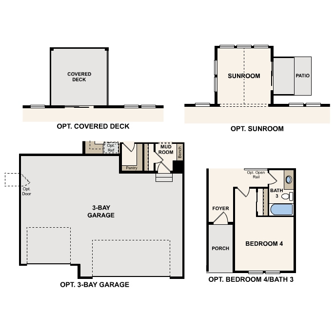 View of room layout