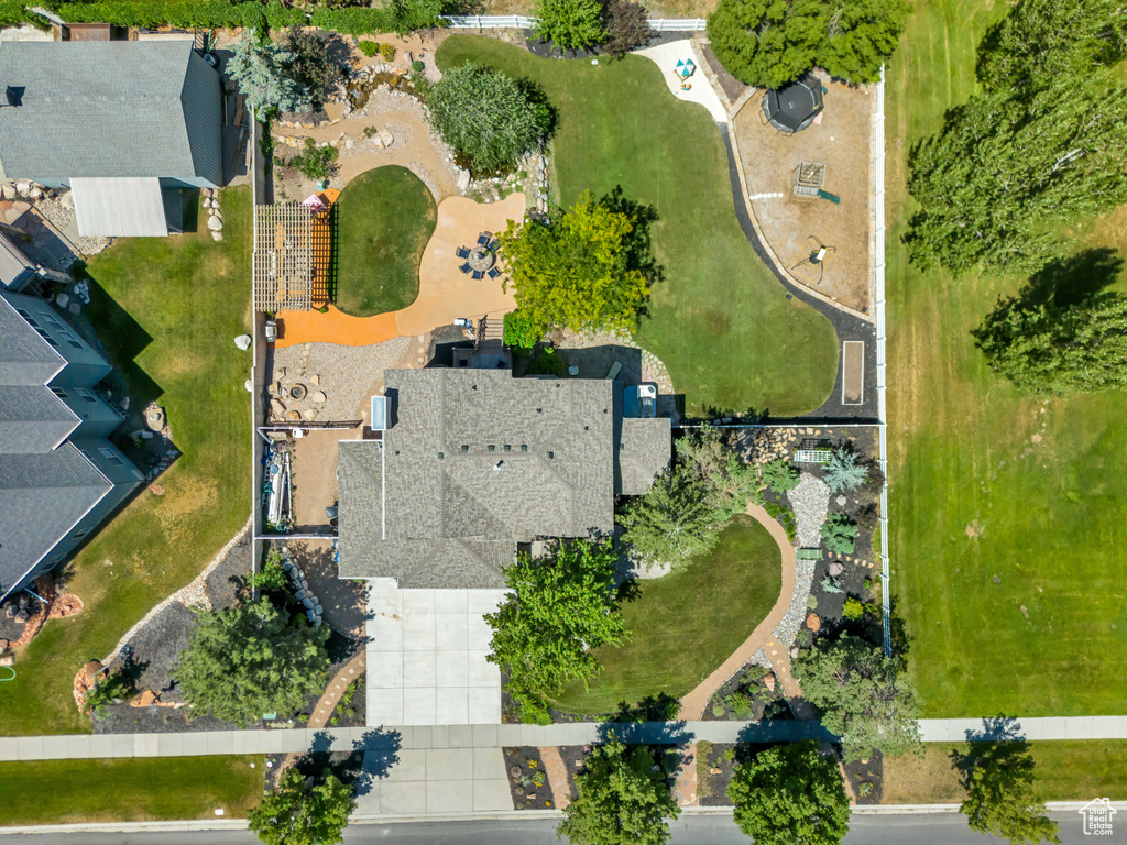 Aerial overview of property\'s location