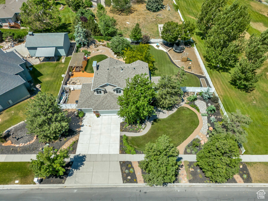 Aerial view of property\'s location