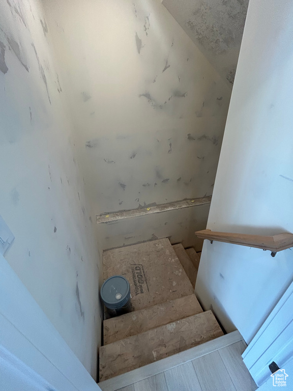 View of stairway