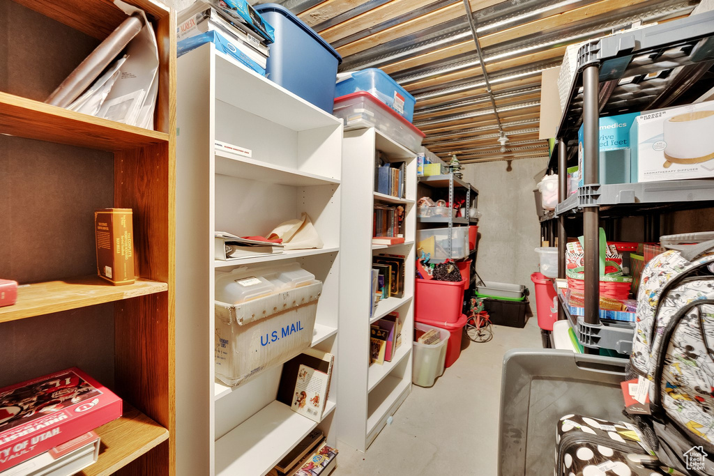 View of storage