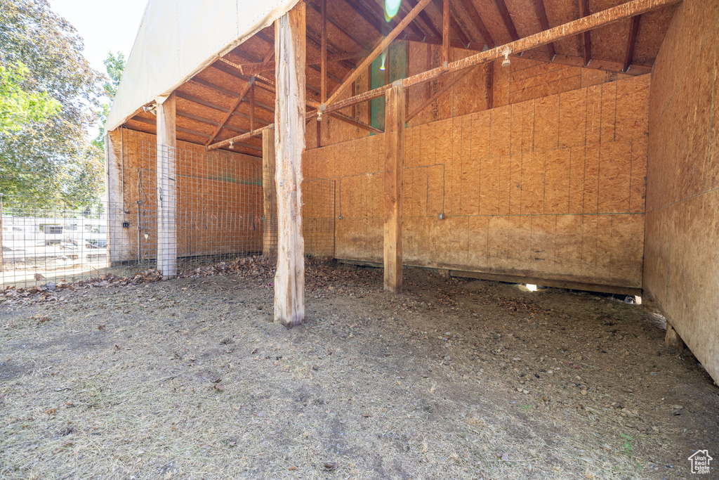 View of stable