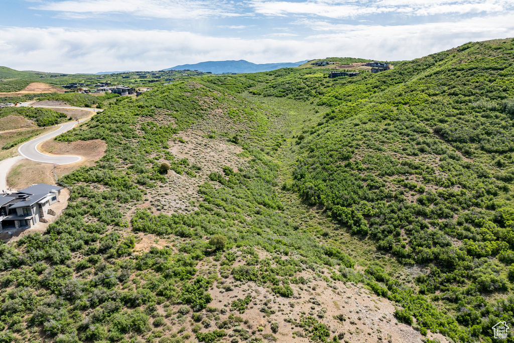 View of mountain backdrop