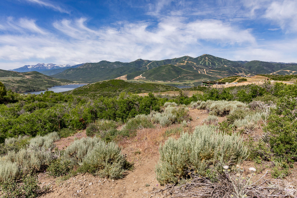 View of mountain backdrop