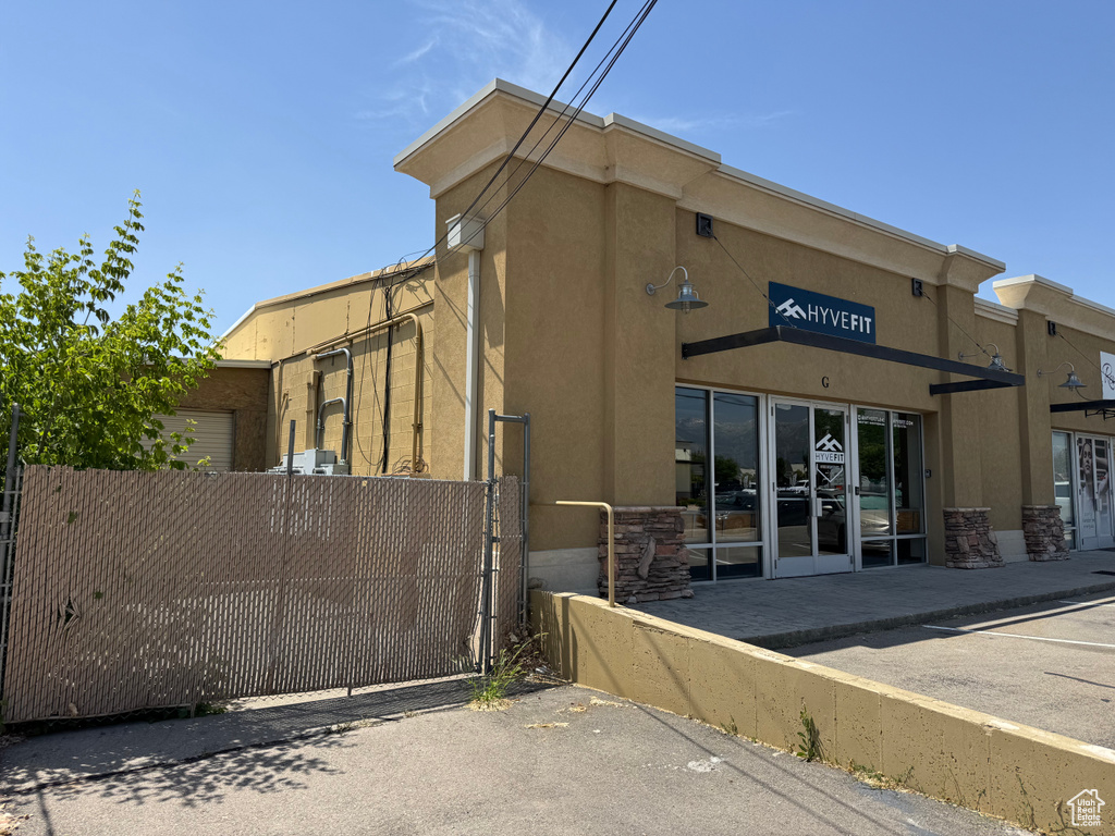 View of building exterior