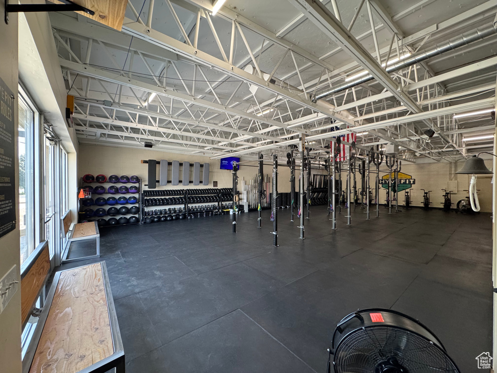 View of gym