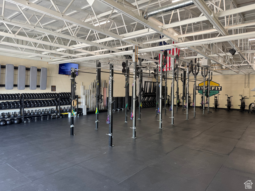 View of gym