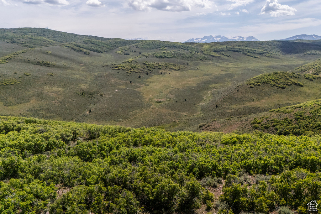 View of mountain backdrop
