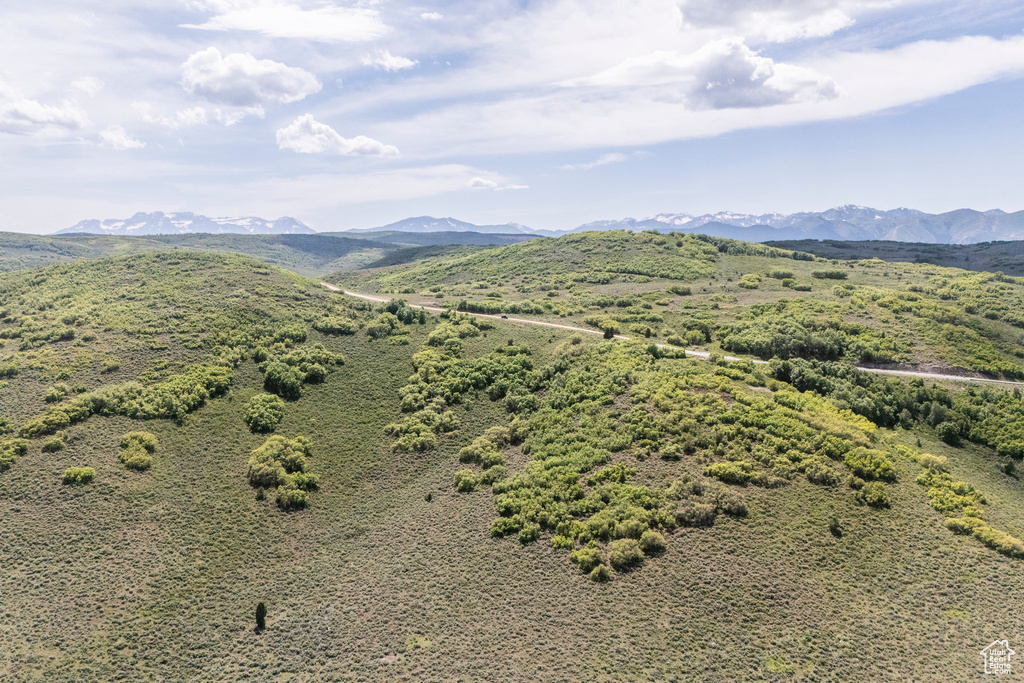 View of mountain background