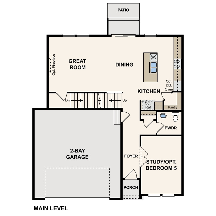 View of home floor plan