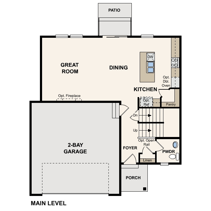 View of home floor plan