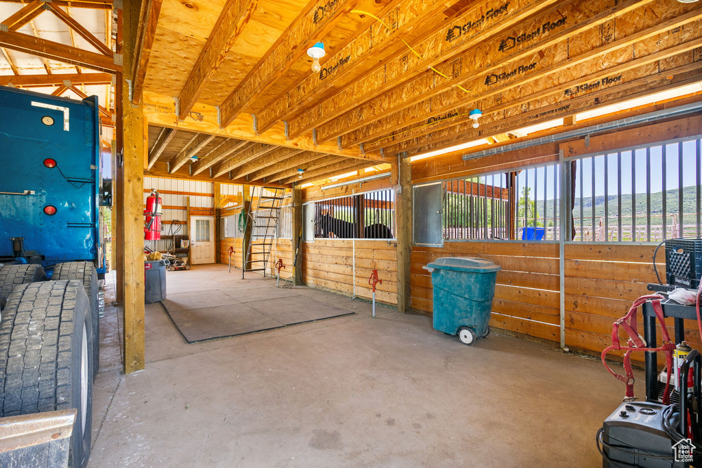 Stable featuring electric panel