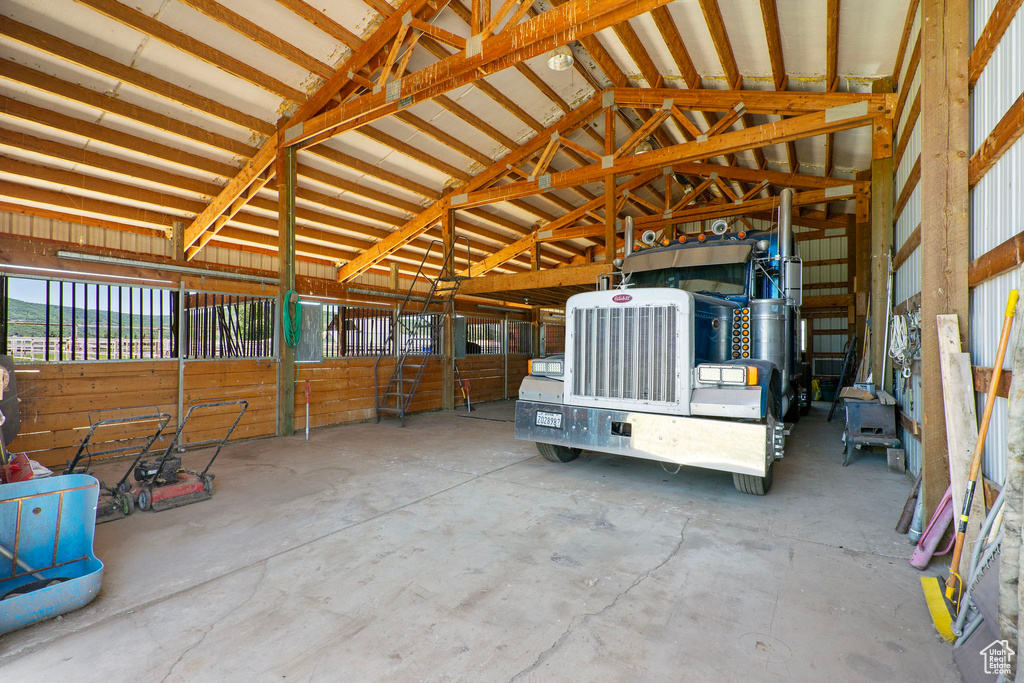 View of stable